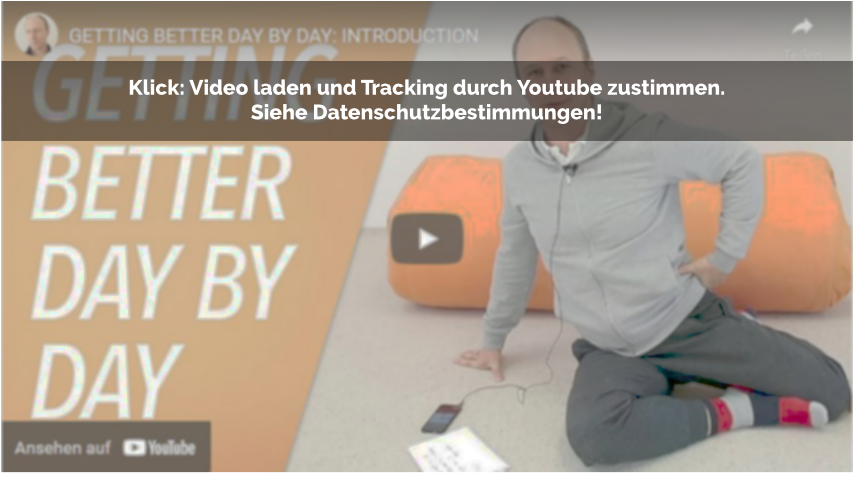 Youtube Video mit Feldenkraislektion. Bei Klick Zustimmung zum Tracking durch Youtube.